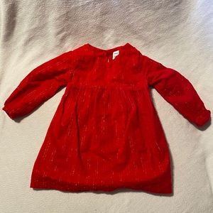 Red old navy dress